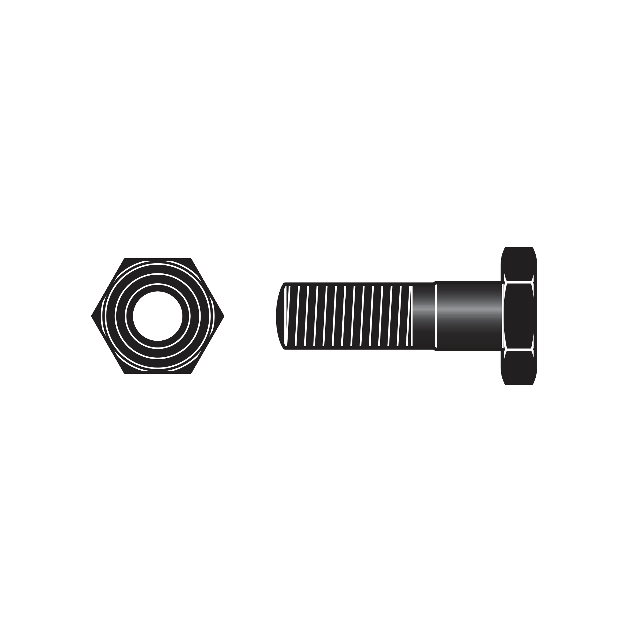 4/90 Kit: bolt and nut - Product - Main View
