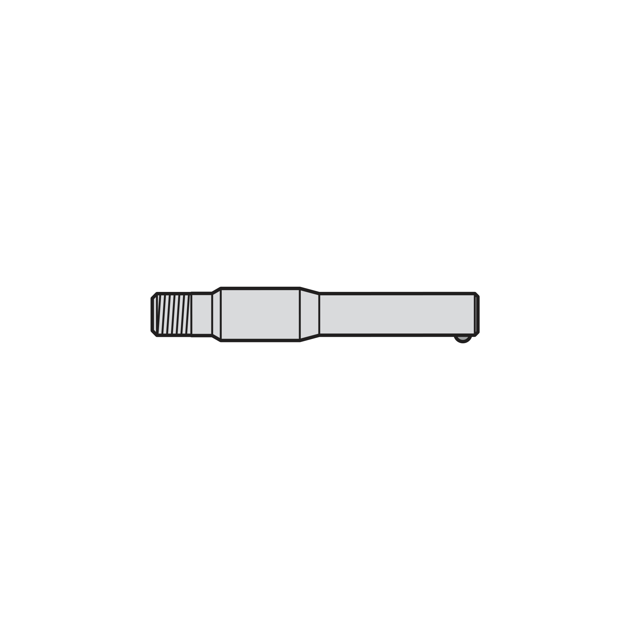 7/23 Rotating handle axel - Product - Main View