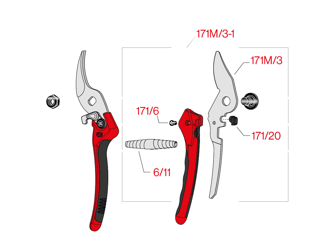 Spare parts for Felco 171M