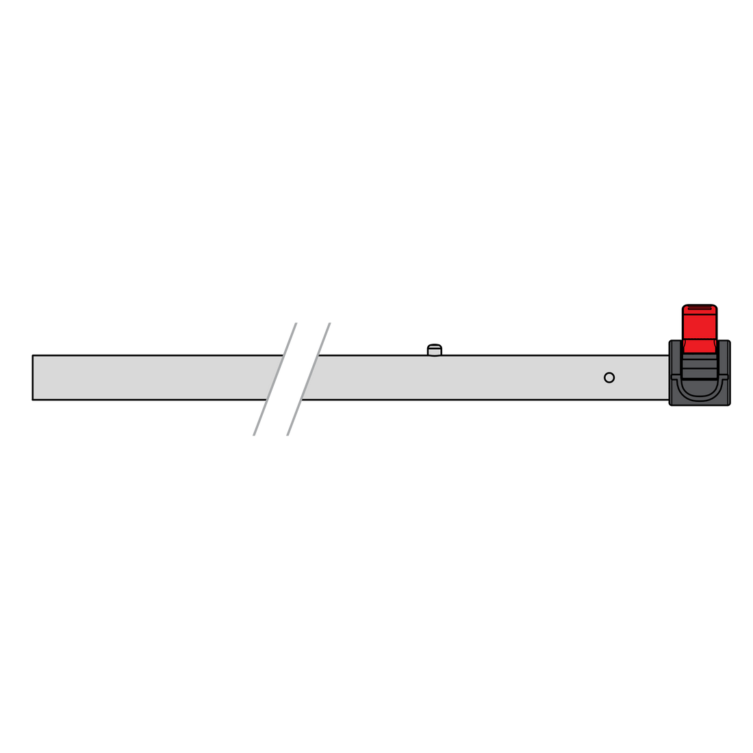684/92 Upper intermediate tube - Product - Main View