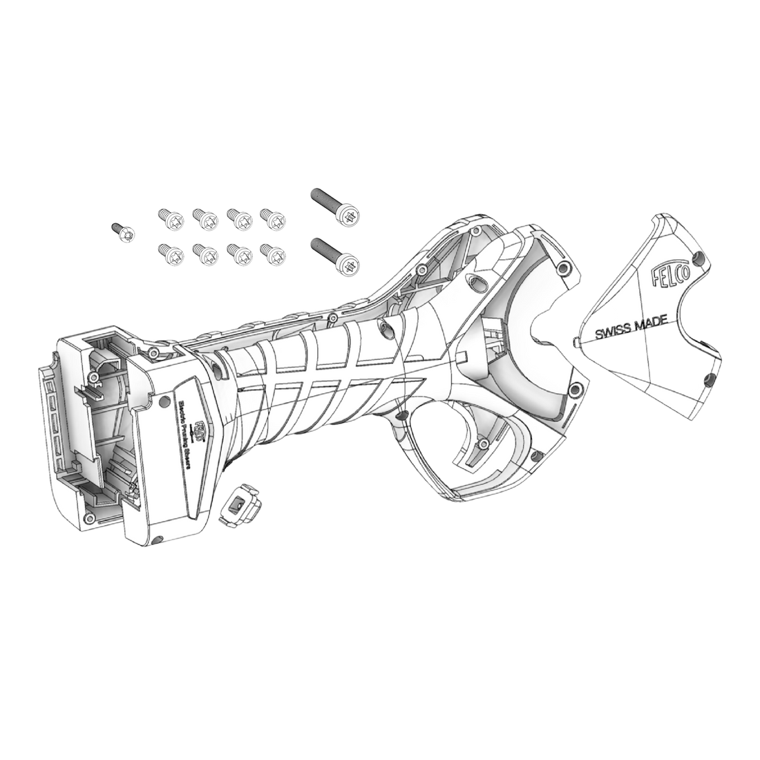 834/4 Covers and screws - Product - Main View