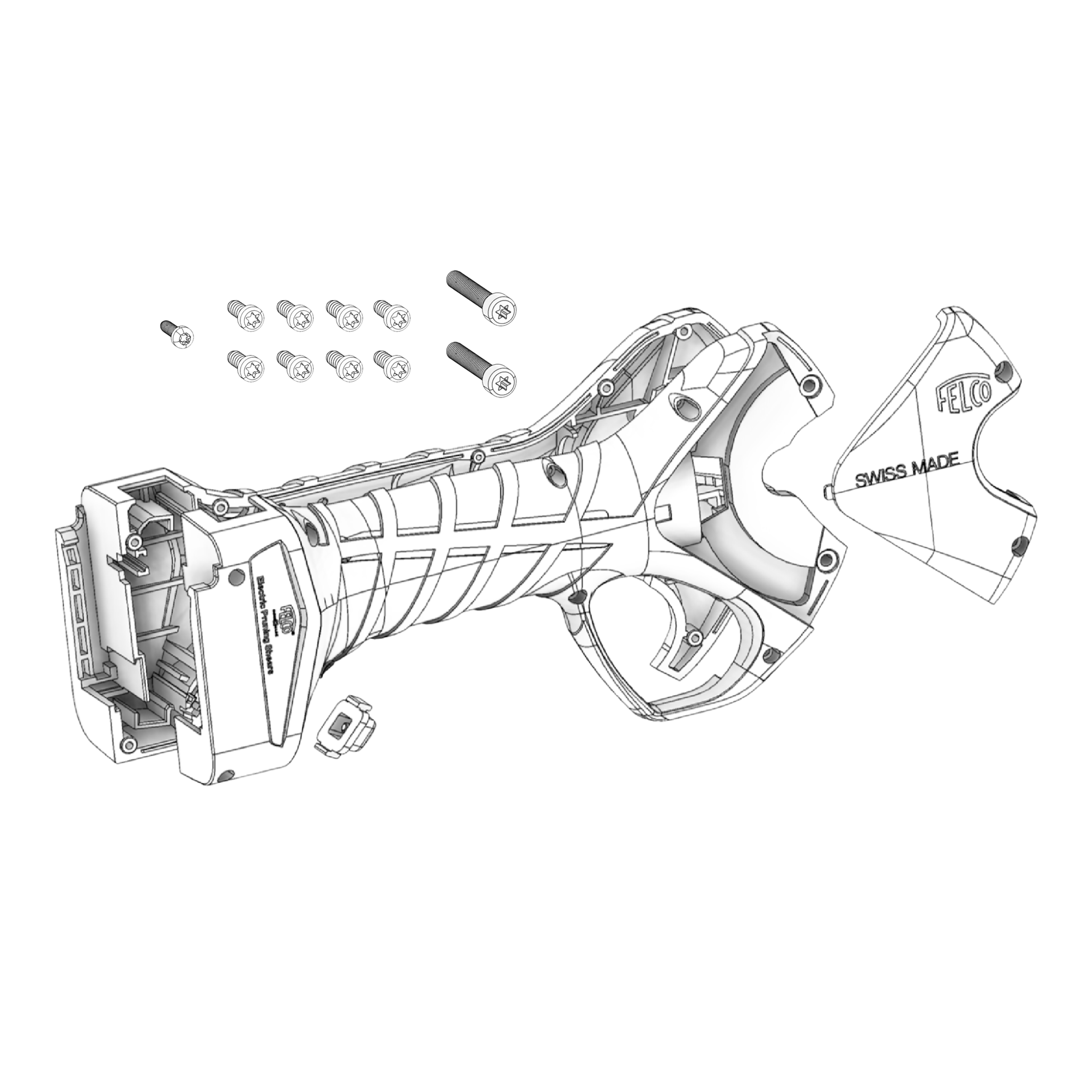 834/4 Covers and screws - Product - Main View