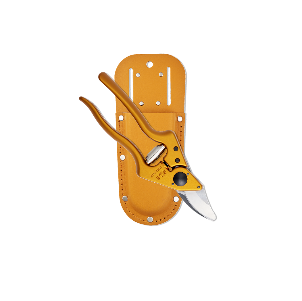 Tangerine Blaze FELCO 6 pruning shears