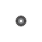 2/9 Toothed nut