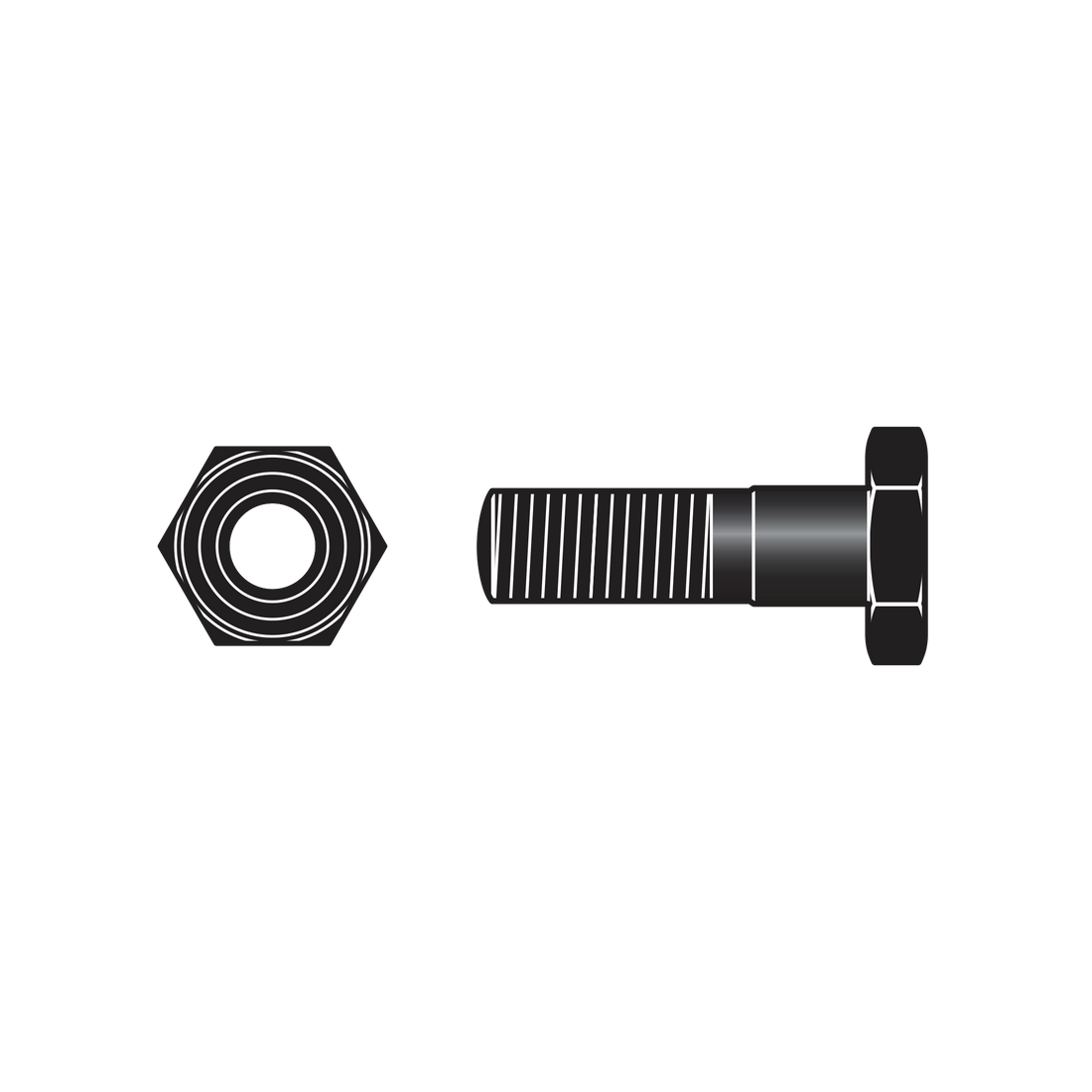 4/90 Kit: bolt and nut - Product - Main View