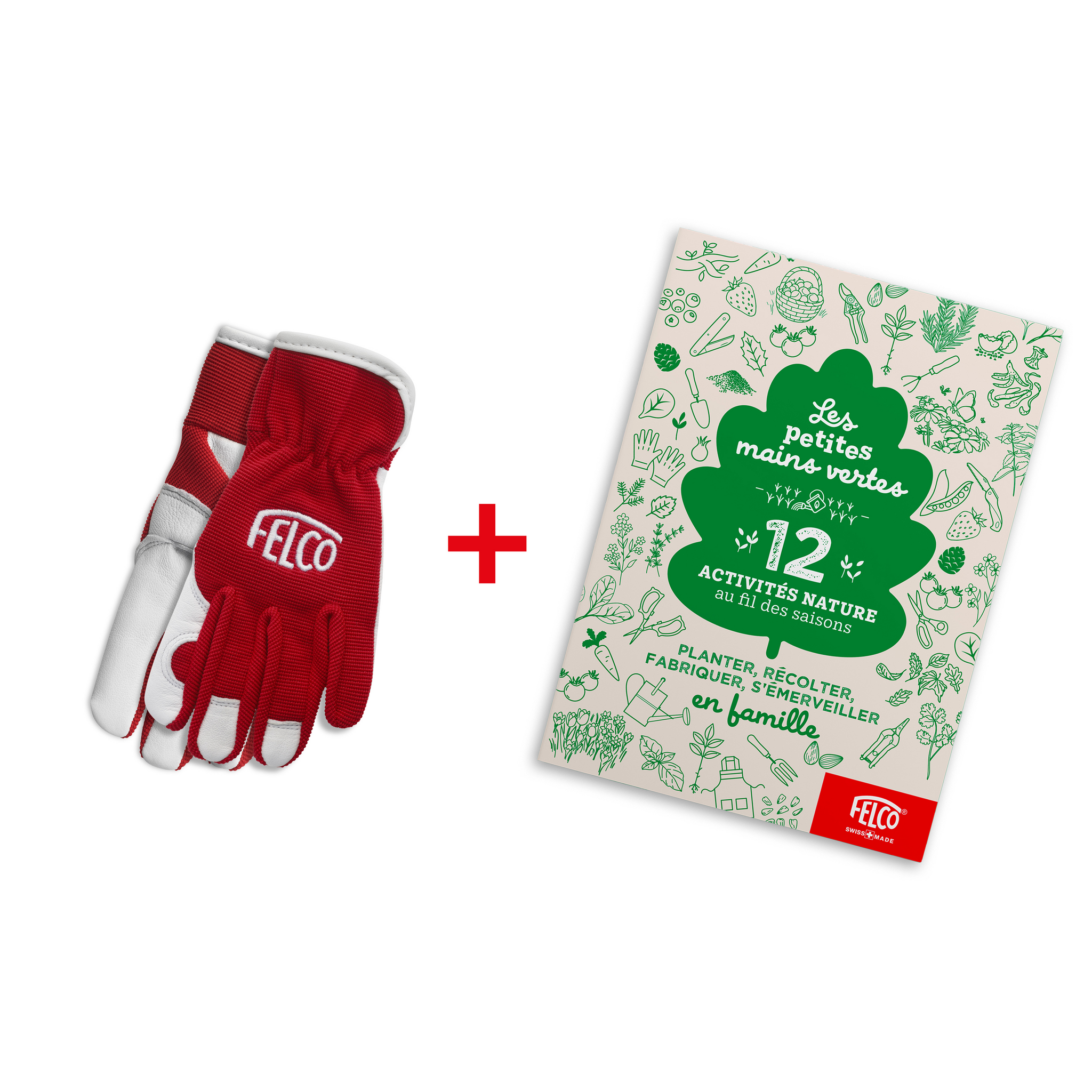 FELCO KIDS Pack: Gloves and “Little Green Thumbs” Book (DE/FR/EN)