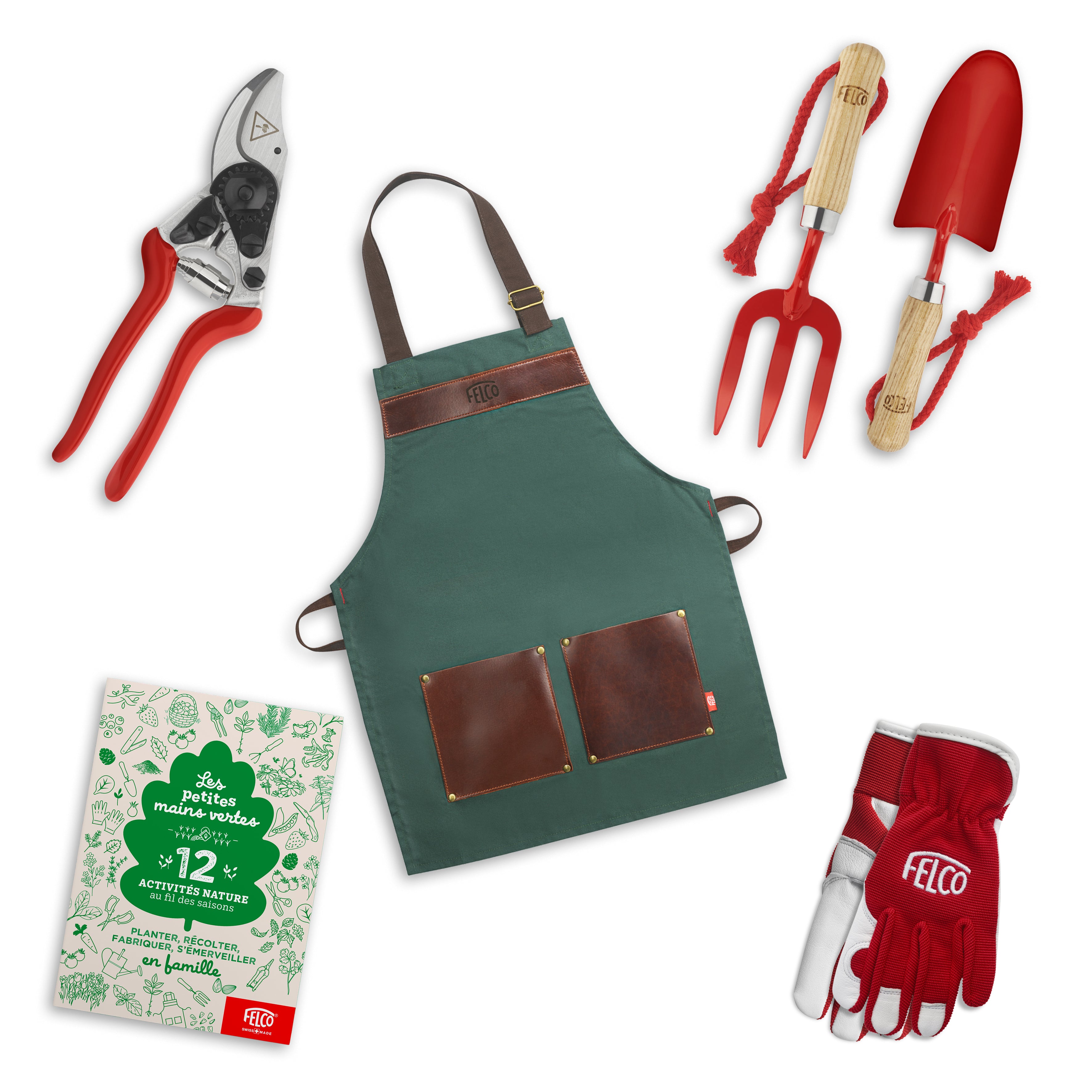 FELCO Kids Complete Garden Set with Pruner and Free book